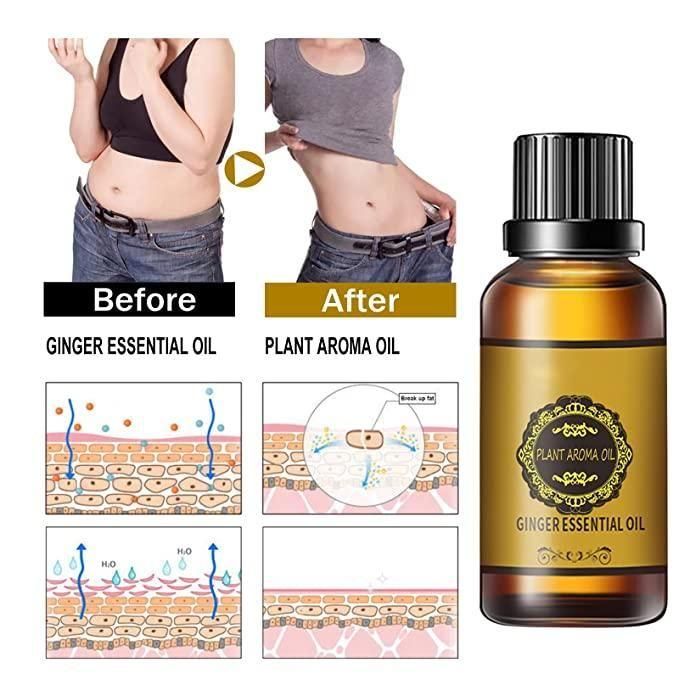 Belly Drainage Ginger Oil, Lymphatic Drainage Ginger Oil (10ML)