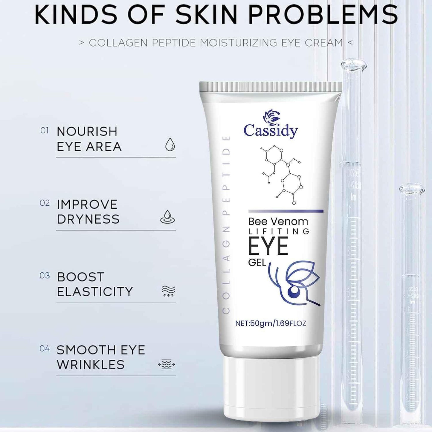 CASSIDY Bee Venom Lifiting Eye Gel, 50gm