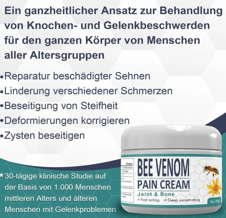 Bee Venom Pain and Bone Healing Cream(Pack Of 2)