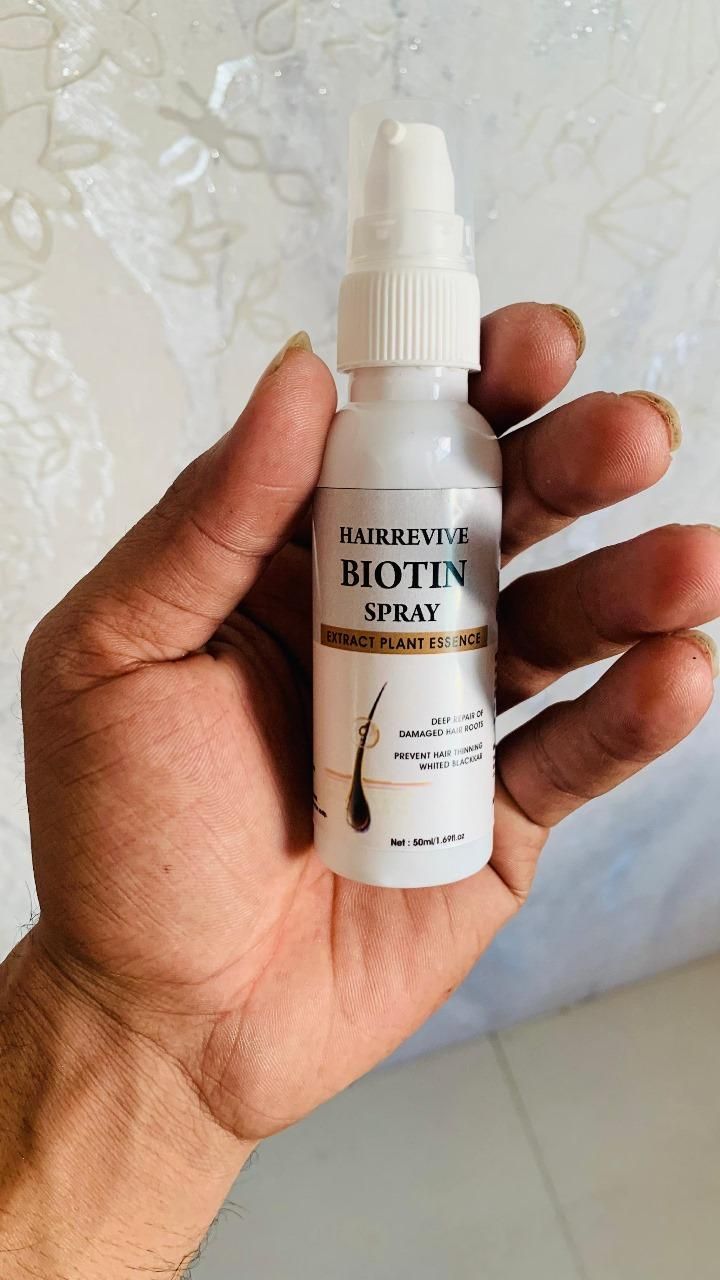 HairRevive Biotin Spray 50ml (Pack of 2)